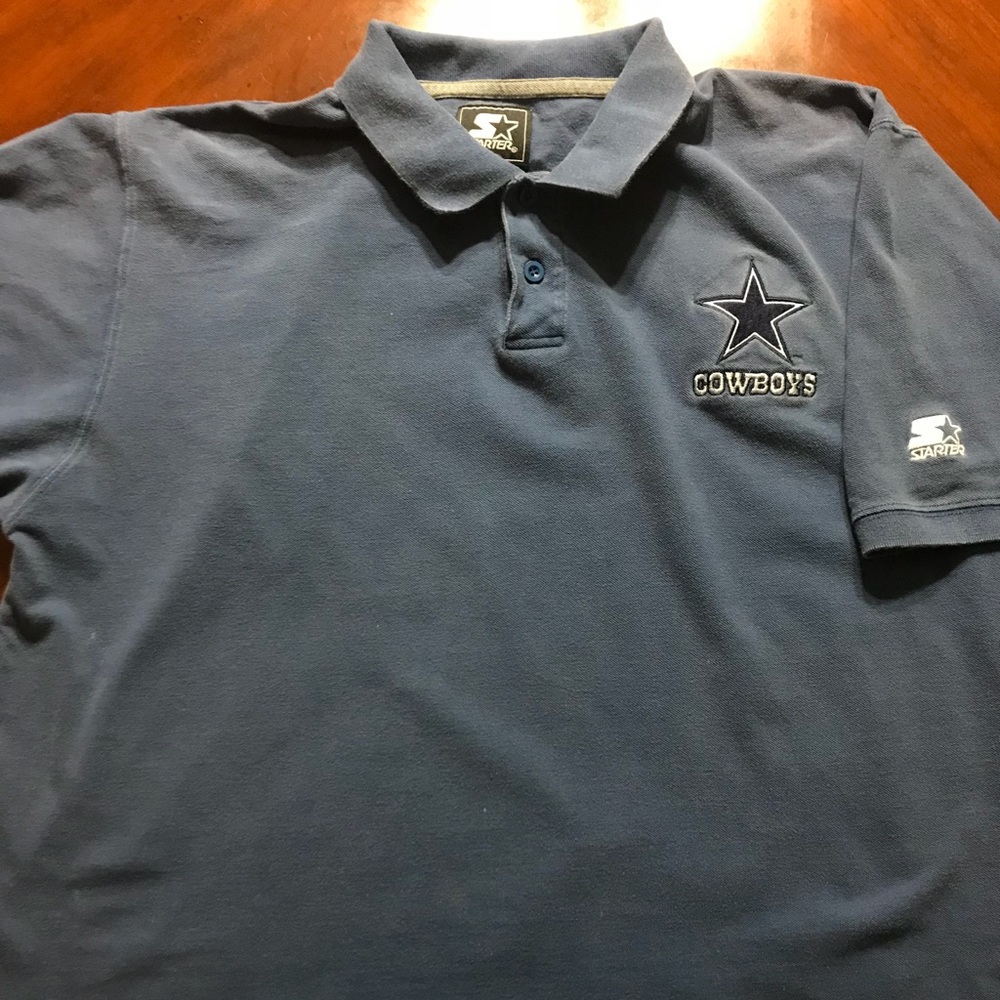 Vintage Starter Dallas Cowboys NFL Polo Size XL